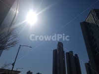 가로등, 빌딩, 아파트, 도시, 태양, 사진,이미지,일러스트,캘리그라피 - popkey작가 크라우드픽 - 저작권 걱정 없는 상업용 이미지