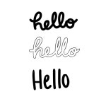 헬로, hello, 캘리그라피, 영문, 손글씨, 사진,이미지,일러스트,캘리그라피 - 슈어작가 크라우드픽 - 저작권 걱정 없는 상업용 이미지