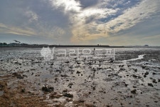 서해, 바다, 간조, 썰물, 갯뻘, 사진,이미지,일러스트,캘리그라피 - Deep bLUE작가 크라우드픽 - 저작권 걱정 없는 상업용 이미지