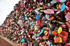 사랑의열쇠, 언약, 약속, 남산, 자물쇠, 사진,이미지,일러스트,캘리그라피 - Deep bLUE작가 크라우드픽 - 저작권 걱정 없는 상업용 이미지