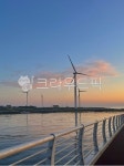 제주도, 풍차, 풍력발전소, 해넘이, 해질녘, 사진,이미지,일러스트,캘리그라피 - jihyun1018작가 크라우드픽 - 저작권 걱정 없는 상업용 이미지