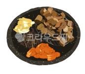 고기, 불판, 돌판, 삼겹살, 구이, 사진,이미지,일러스트,캘리그라피 - Hinol작가 크라우드픽 - 저작권 걱정 없는 상업용 이미지