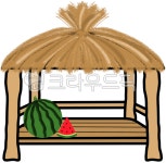 오두막, 원두막, 오두막일러스트, 오두막도안, 원두막일러스트, 사진,이미지,일러스트,캘리그라피 - 유토피아너작가 크라우드픽 - 저작권 걱정... 