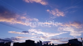 하늘, 저녁하늘, 노을, 해지는시간, 석양, 사진,이미지,일러스트,캘리그라피 - graeseoyoung작가 크라우드픽 - 저작권 걱정 없는 상업용 이미지