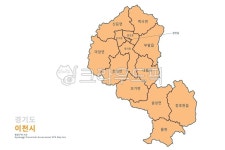 이천지도, 이천, 이천시, 이천시지도, 지도, 사진,이미지,일러스트,캘리그라피 - tunasalmon작가 크라우드픽 - 저작권 걱정 없는 상업용 이미지