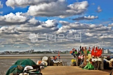 오이도, 시흥시, 서해, 바다, 뻘, 사진,이미지,일러스트,캘리그라피 - Deep bLUE작가 크라우드픽 - 저작권 걱정 없는 상업용 이미지