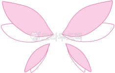 요정날개, 요정, 핑크, 도안, 장식, 사진,이미지,일러스트,캘리그라피 - 비얌작가 크라우드픽 - 저작권 걱정 없는 상업용 이미지