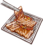 갈비구이, 연탄불구이, 석쇠구이, 그릴, 고기집게, 사진,이미지,일러스트,캘리그라피 - kksummer작가 크라우드픽 - 저작권 걱정 없는 상업용... 