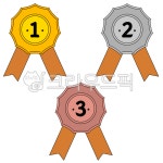 1등, 일등, 2등, 이등, 3등, 사진,이미지,일러스트,캘리그라피 - nusoi작가 크라우드픽 - 저작권 걱정 없는 상업용 이미지