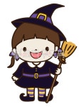 할로윈, 할로윈데이, 꼬마마녀, 꼬마마녀일러스트, 꼬마마녀png, 사진,이미지,일러스트,캘리그라피 - pepper83작가 크라우드픽 - 저작권 걱정... 
