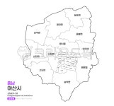 아산시, 아산, 지도, 법정동, 충청남도, 사진,이미지,일러스트,캘리그라피 - 웃음마법작가 크라우드픽 - 저작권 걱정 없는 상업용 이미지