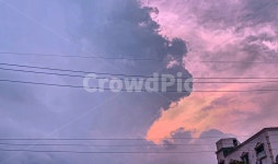 하늘, 구름, 노을, 배경, 감성, 사진,이미지,일러스트,캘리그라피 - Nckdtn910731작가 크라우드픽 - 저작권 걱정 없는 상업용 이미지