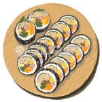 음식, 분식, 김밥, 밥, k푸드, 사진,이미지,일러스트,캘리그라피 - lamb작가 크라우드픽 - 저작권 걱정 없는 상업용 이미지