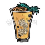 카페, 음료, 오렌지주스, 주스, 상큼한, 사진,이미지,일러스트,캘리그라피 - wwwwhhh작가 크라우드픽 - 저작권 걱정 없는 상업용 이미지