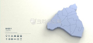 동대문구, 동대문구지도, 동대문, 청량리, 답십리, 사진,이미지,일러스트,캘리그라피 - tunasalmon작가 크라우드픽 - 저작권 걱정 없는 상업용... 