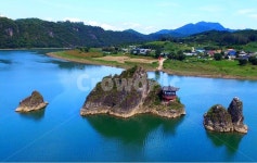 도담삼봉, 단양팔경, 한국의자연, 정도전, 충북관광, 사진,이미지,일러스트,캘리그라피 - Iamadrone작가 크라우드픽 - 저작권 걱정 없는 상업용... 