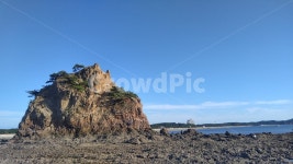 안면도, 돌섬, 해변, 바닷가, 구름, 사진,이미지,일러스트,캘리그라피 - 노다지귤작가 크라우드픽 - 저작권 걱정 없는 상업용 이미지