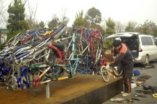 폐자전거 활용 조형물 제작 < 홍성 < 충남 < 기사본문 - 충청신문 폐자전거 활용 조형물 제작