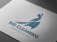 Cleaning Service Logo by Supaprime on Dribbble Cleaning Service Logo