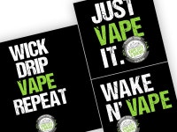 Vape Posters by Leslie Montenegro on Dribbble Vape Posters
