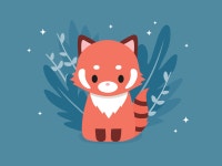       redpanda by Cynthia Tizcareno on Dribbble   redpanda