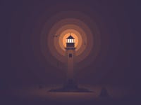 Lighthouse by Marko Stupic on Dribbble Lighthouse