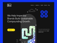 NoGood Hero Header Concept / Marketing Agency Landingpage by Eduard Bodak on Dribbble NoGood Hero Header Concept / Marketing... 