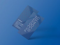 Business cards for Padovan Odonto by Yuri Fidélis on Dribbble Business cards for Padovan Odonto