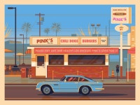 Pinks Hot Dogs by George Townley on Dribbble Pinks Hot Dogs