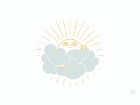 Head above water by Ksenia Soldatenkova on Dribbble Head above water