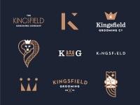 Kingsfield Grooming Identity by Jim Leszczynski for Good Behavior on Dribbble Kingsfield Grooming Identity