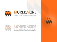MORE MORE LOGO - Industrial by Veed Studio on Dribbble MORE MORE LOGO - Industrial