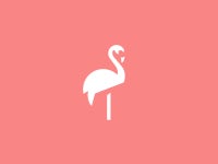 Flamingo logo by yourfuel.art - Damian Patkowski on Dribbble Flamingo logo