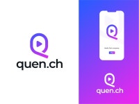 Q letter and Music player modern logo Design by Rejaul Karim on Dribbble Q letter and Music player modern logo Design