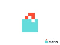 Digibag Logo Design by Ellena on Dribbble Digibag Logo Design