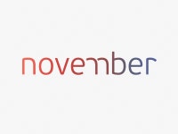 November by Anton Kovalev on Dribbble November