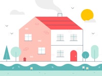       Summer Home  🏡⛅️🌸 by Jordan Jenkins on Dribbble   Summer Home  🏡⛅️🌸
