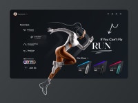 RUN Gym Club by Majid Manavi on Dribbble RUN Gym Club