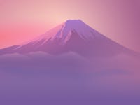 Fuji by Ivan De Nachtegaal on Dribbble Fuji