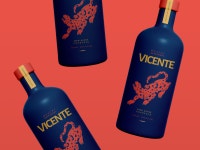 VICENTE MEZCAL by Hola Sobre  on Dribbble VICENTE MEZCAL