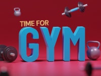 Time For Gym by Aid Bektašagić on Dribbble Time For Gym
