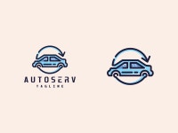 Car Logo by Ovi Banik on Dribbble Car Logo