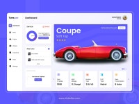 Tune.Car Dashboard Concept by Brahmjit Singh for Nickelfox on Dribbble Tune.Car Dashboard Concept