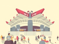 SAN SIRO STADIUM by FM ILLUSTRATION on Dribbble SAN SIRO STADIUM