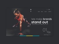       Fitness and Gym Landing Page by Suresh k on Dribbble   Fitness and Gym Landing Page