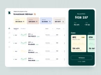       Investment Advisor - Web app by Arounda on Dribbble   Investment Advisor - Web app