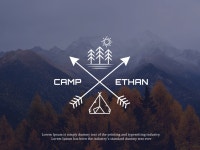 Camping Minimal Adventure logo design by Midul Hossain Gihad on Dribbble Camping Minimal Adventure logo design