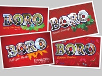 Edinboro Postcard Series - Seasonal by Jade Mitchell on Dribbble Edinboro Postcard Series - Seasonal