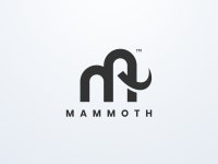 Mammoth logo by undaru on Dribbble Mammoth logo