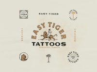 Easy Tiger Tattoo by Mainstay Graphic Design on Dribbble Easy Tiger Tattoo